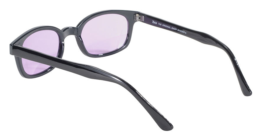 11216 X - KD'S BLK FRAME/LIGHT PURPLE LENS