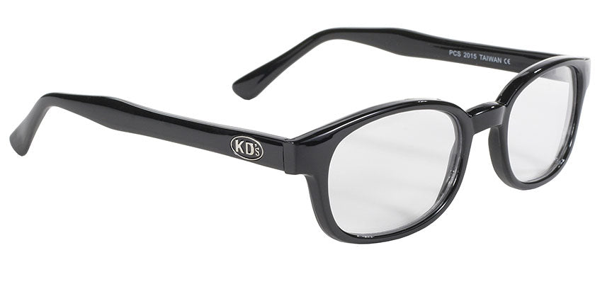 1015 X - KD'S BLK FRAME/CLEAR LENS