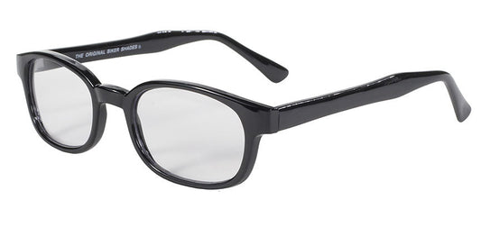 1015 X - KD'S BLK FRAME/CLEAR LENS