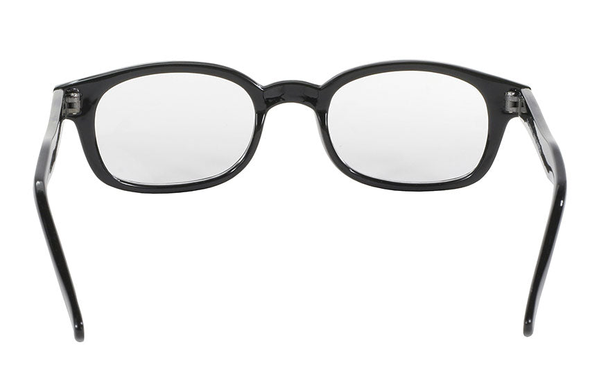 1015 X - KD'S BLK FRAME/CLEAR LENS