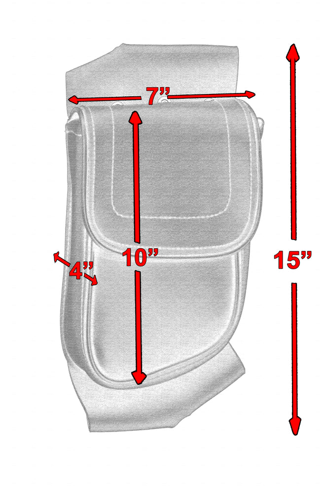 DS5827R Crash Bar Bag - Right Side