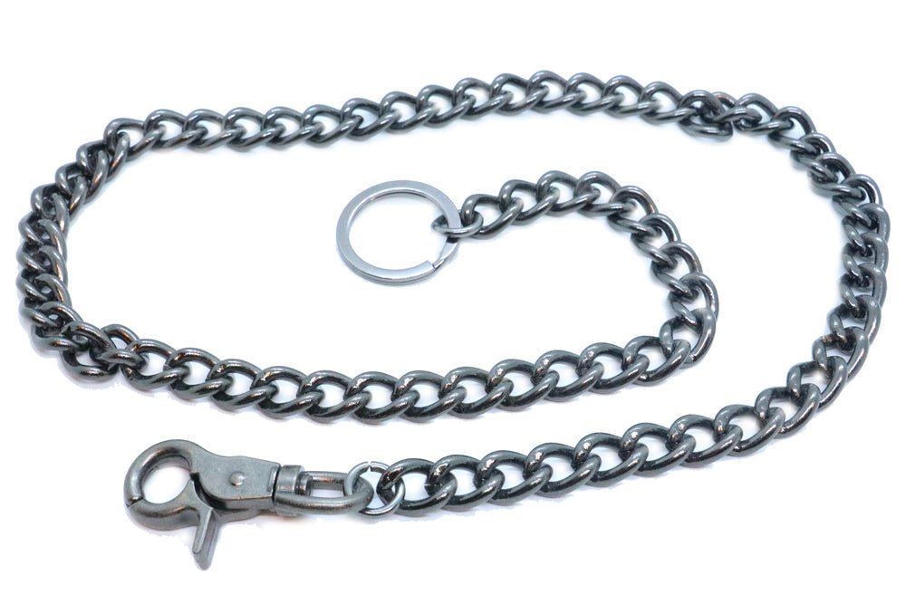 WC002 34" Wallet Chain Gun Metal