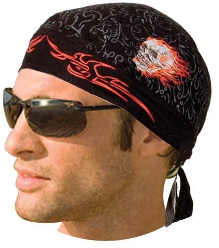 HW2676 Headwrap Skull Duggery