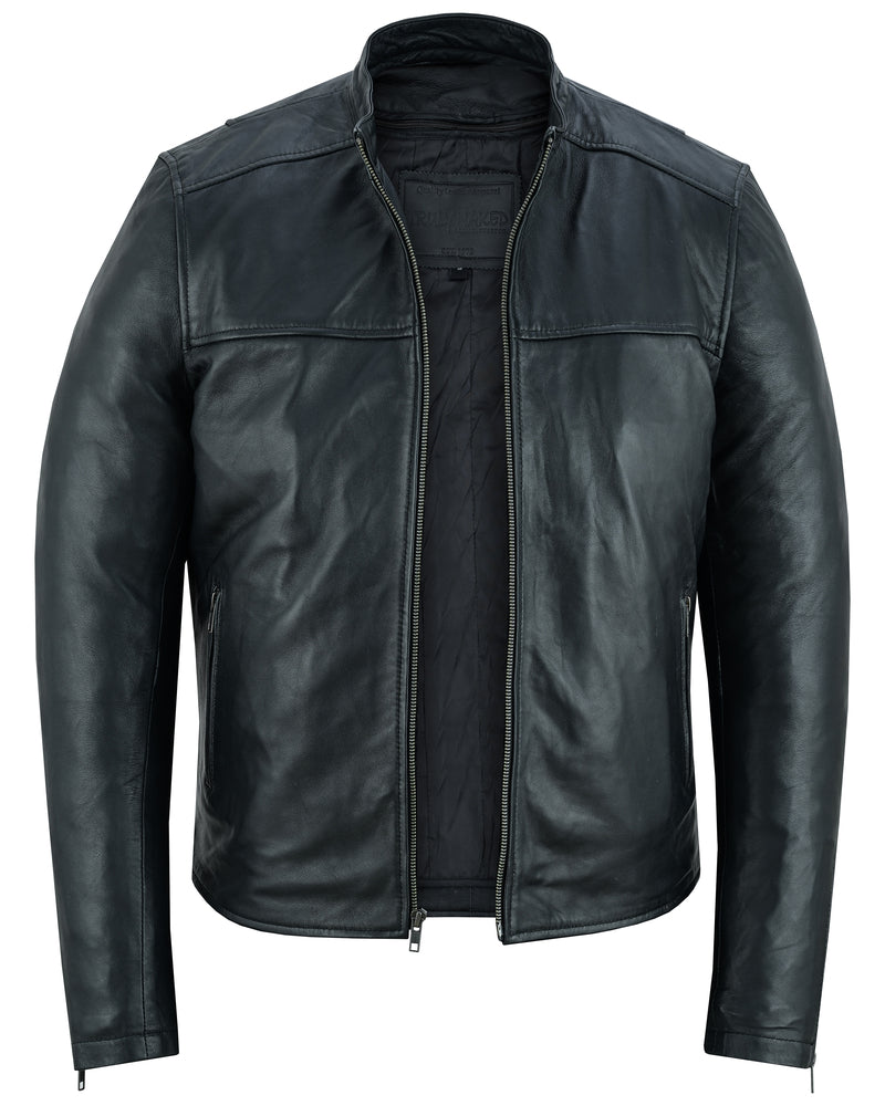 Wanton Men's Fashion Leather Jacket