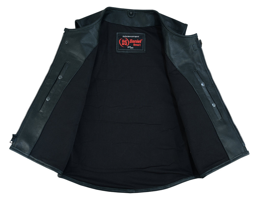 DS004 Men's Updated Perforated SWAT Team Style Vest